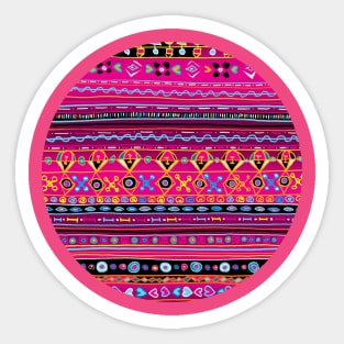 Colorful Circle Sticker
